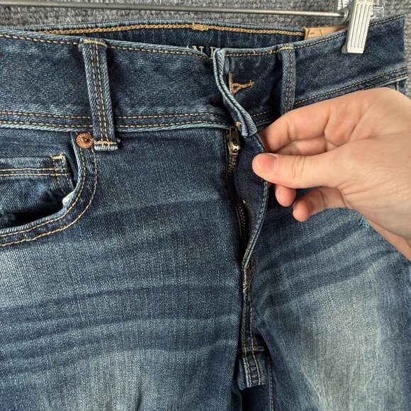 NWT American Eagle Jeans Women Kick Boot Cut Dark Wash Denim Stretch - Picture 10 of 16